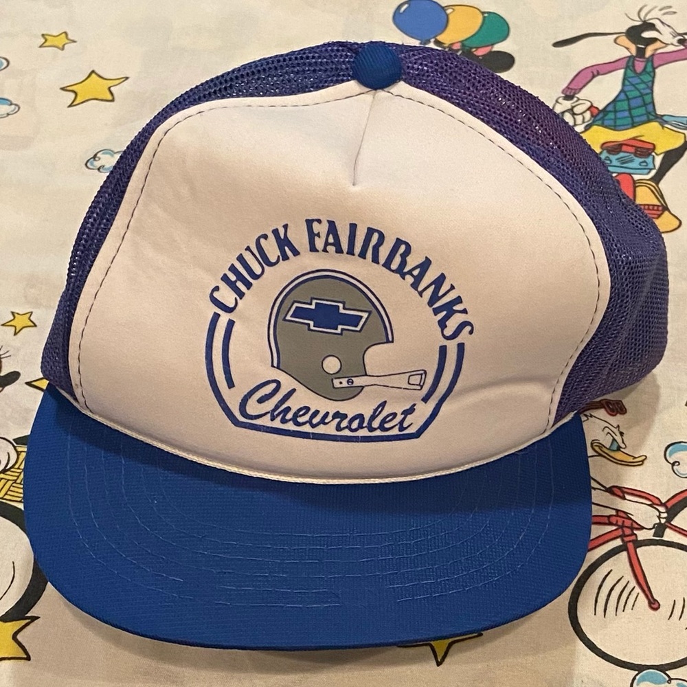 Vintage Dallas Cowboys Chevrolet Trucker Snap Back